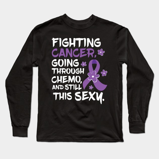 Fighting Cancer Going Through Chemo and Still This Sexy Long Sleeve T-Shirt by jomadado